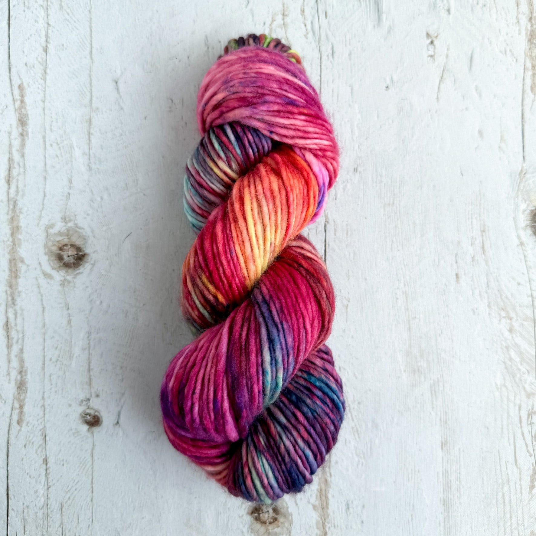 Wild Child - Chunky sw merino 1-ply base - ready to ship!