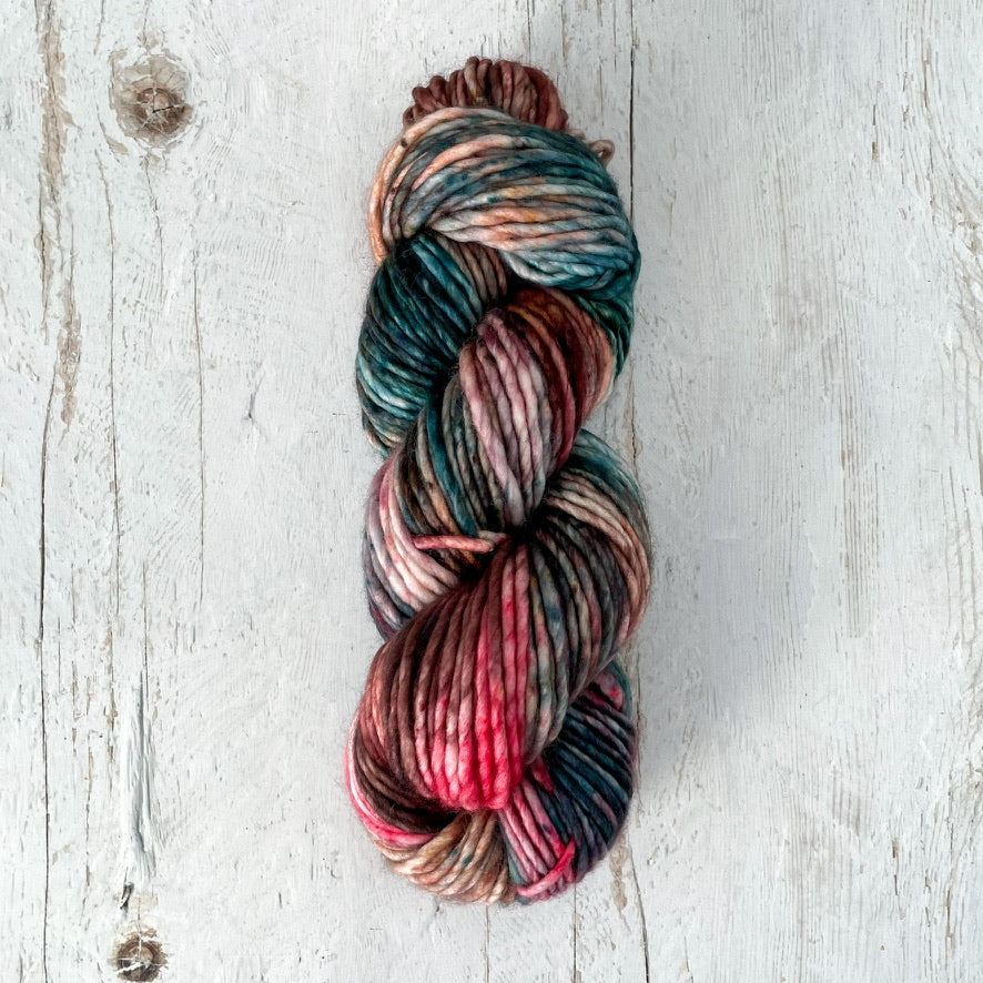 Kevin on chunky sw merino 1-ply base - ready to ship!