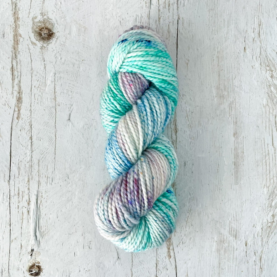 Baby Monster on chunky sw merino base - ready to ship!
