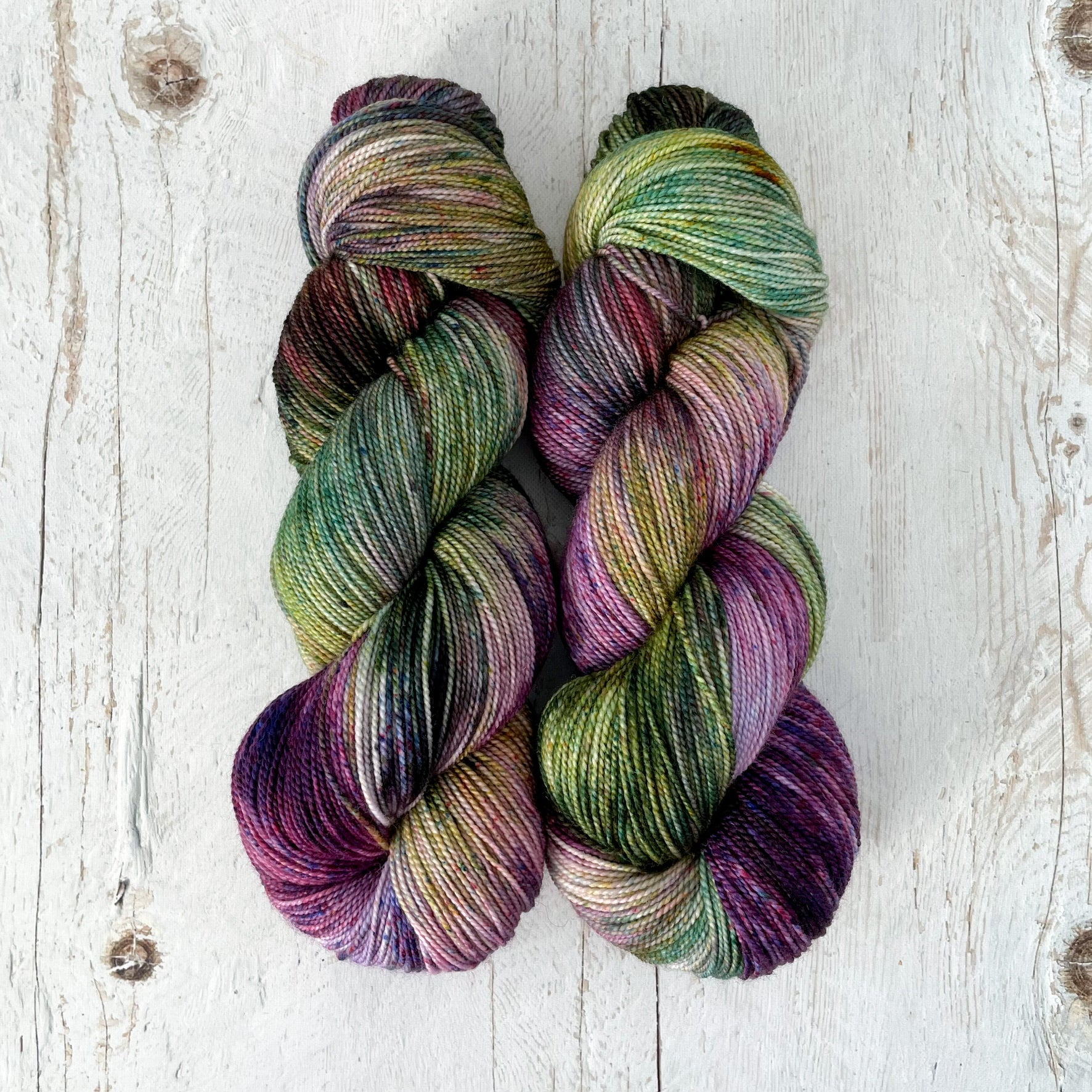 Pulsatilla - Fingering sw merino-nylon base - ready to ship!