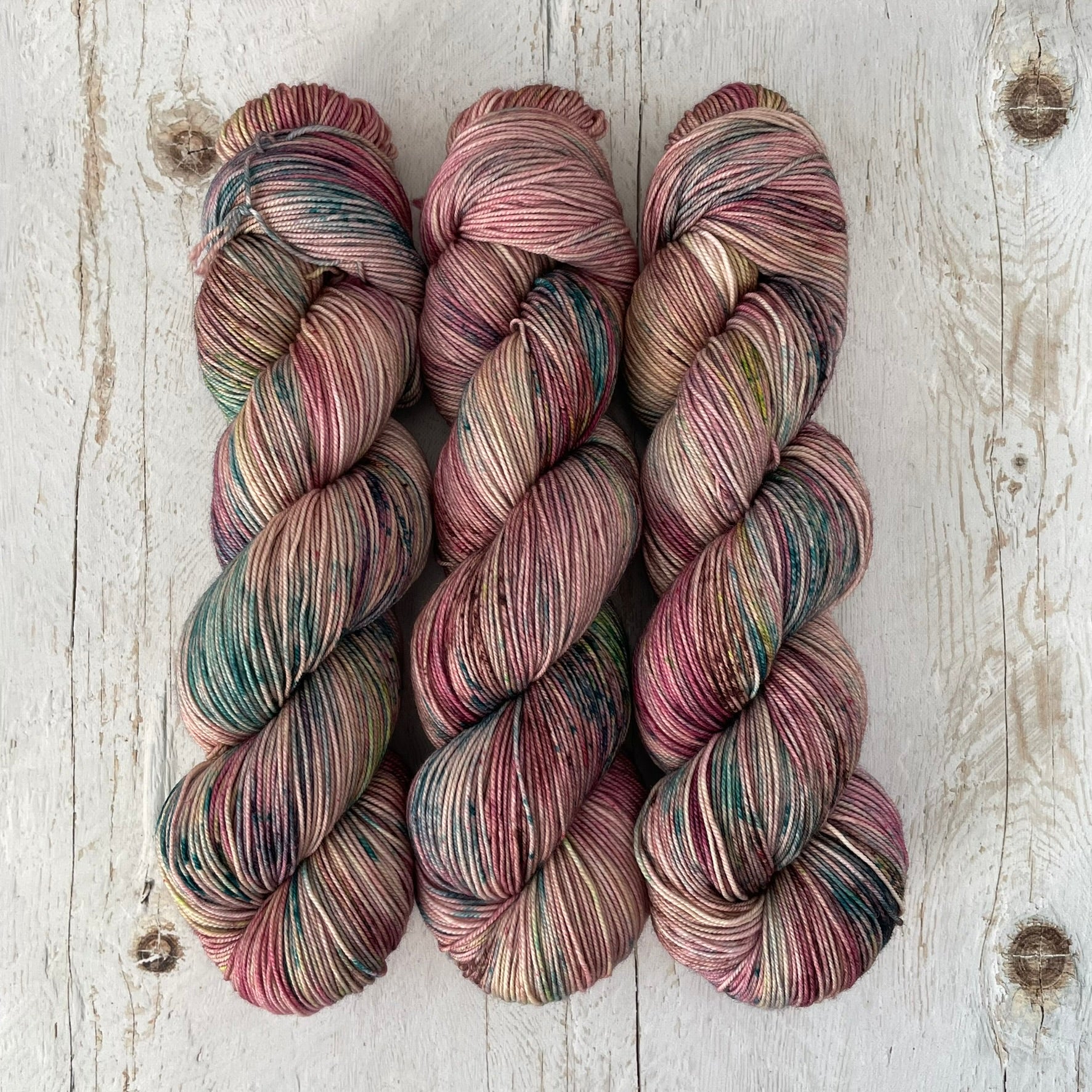 Enchanted Forest - Fingering sw merino-nylon base - ready to ship!