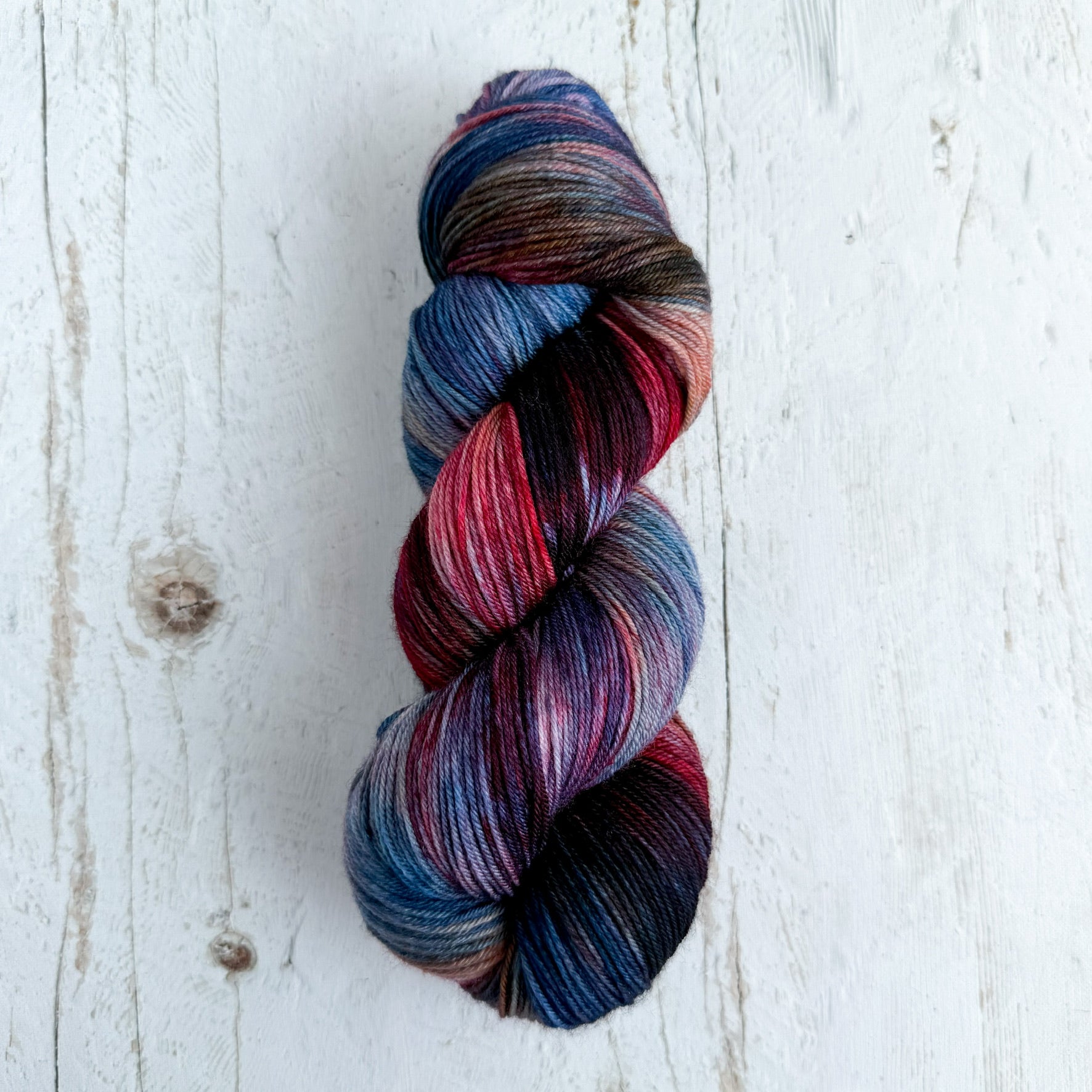 Boston Ivy - Fingering sw merino-nylon base - ready to ship!