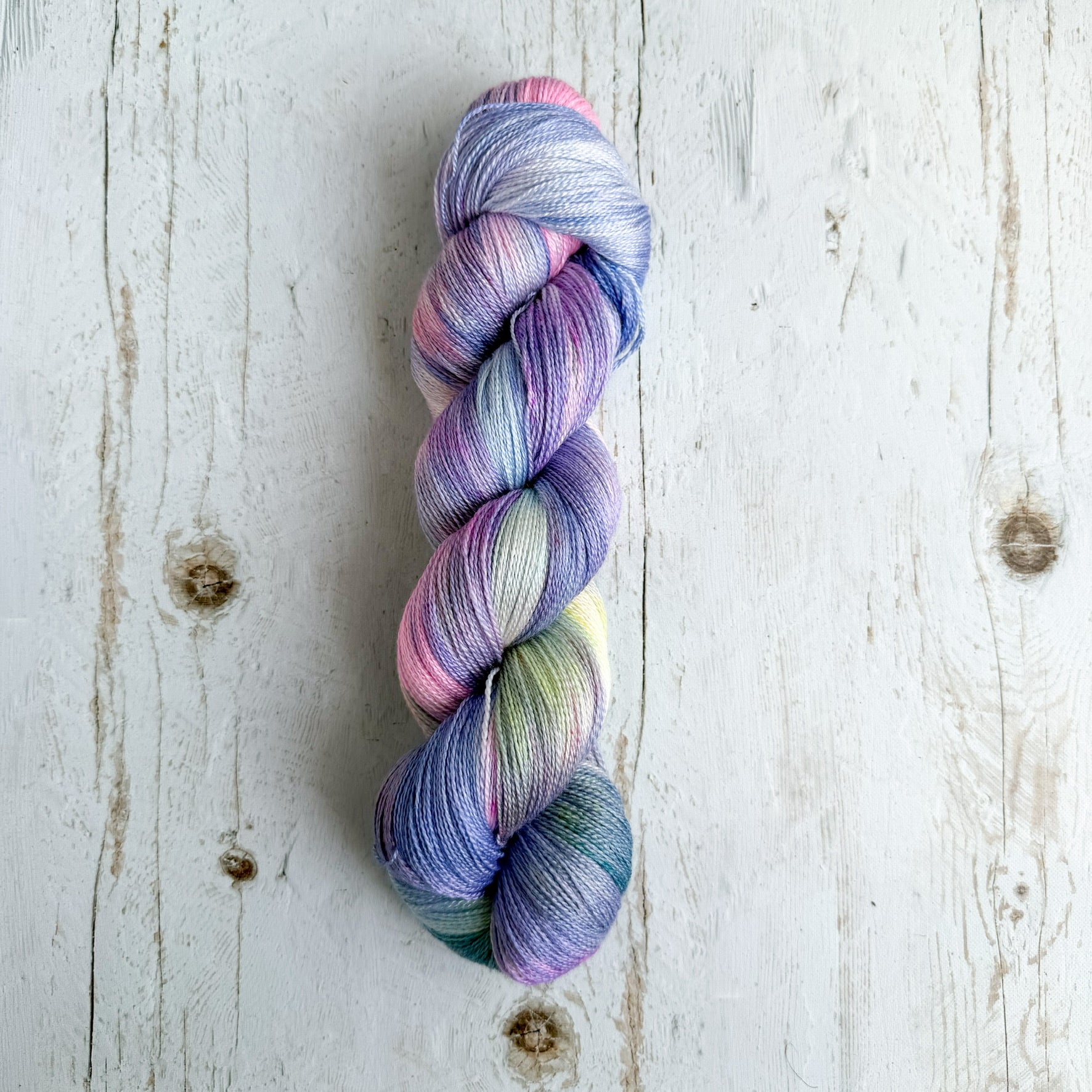 Butterfly Effect - Lace sw merino-silk base - ready to ship!
