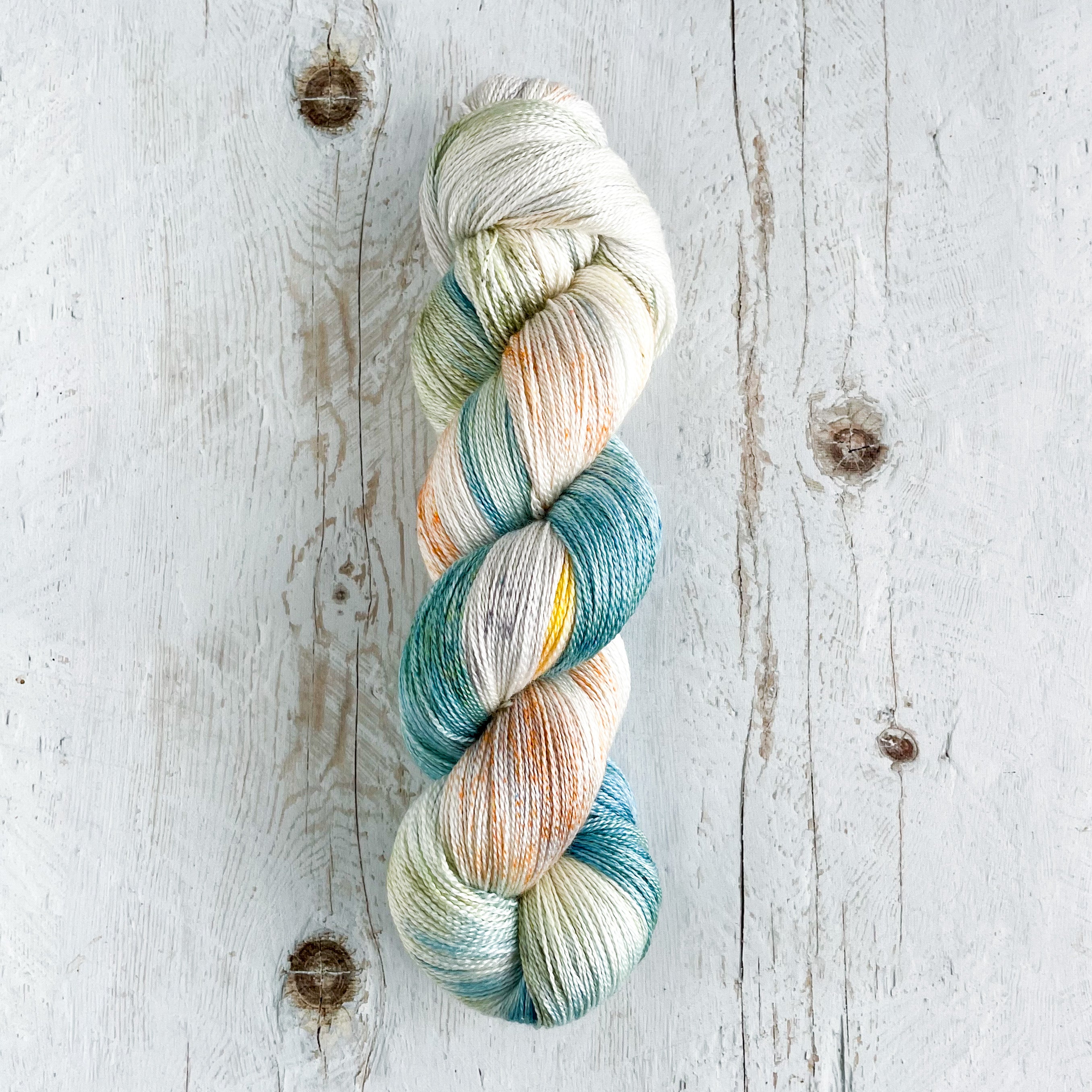 Fox Fairy - Lace sw merino-silk base - ready to ship!