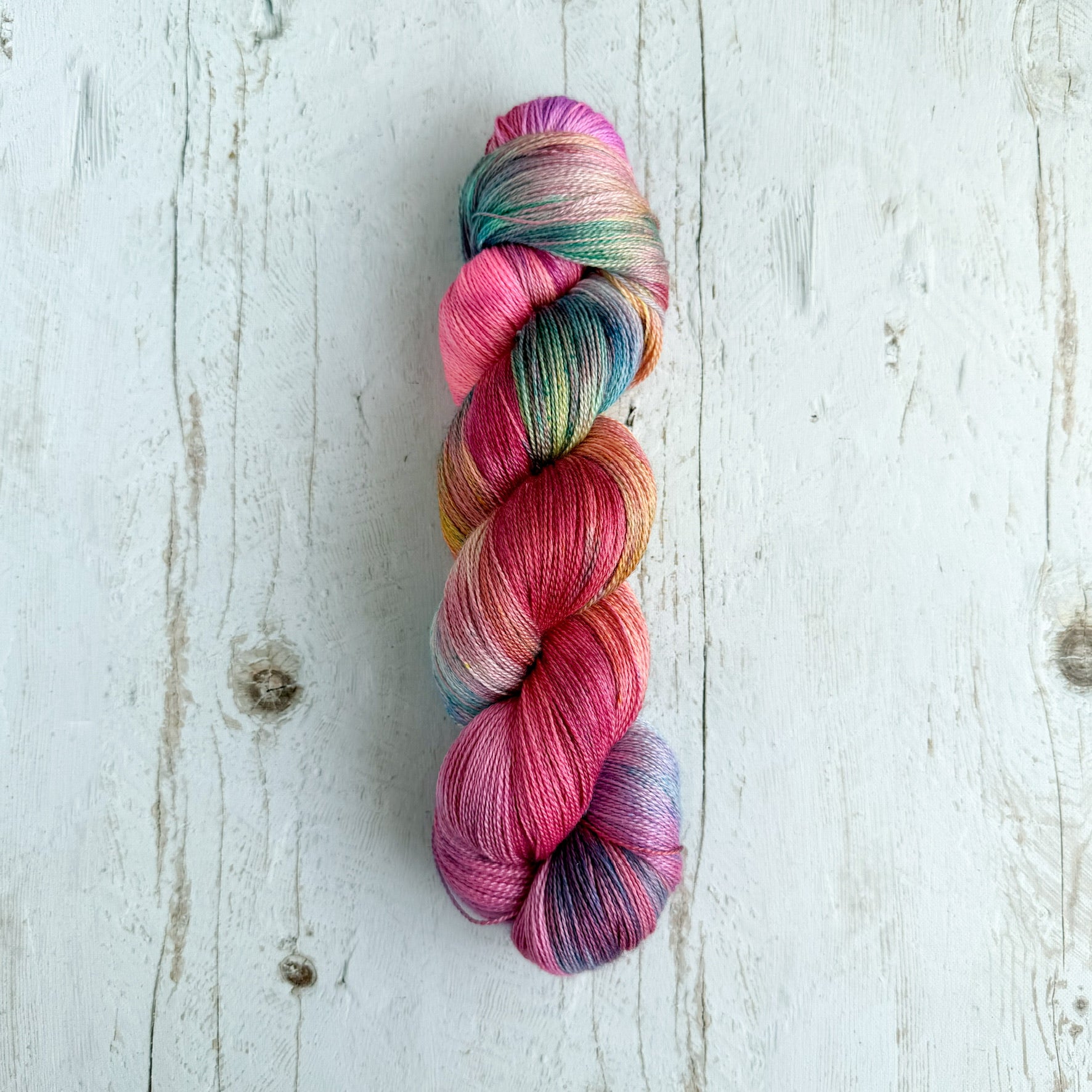 Wild Child - Lace sw merino-silk base - ready to ship!