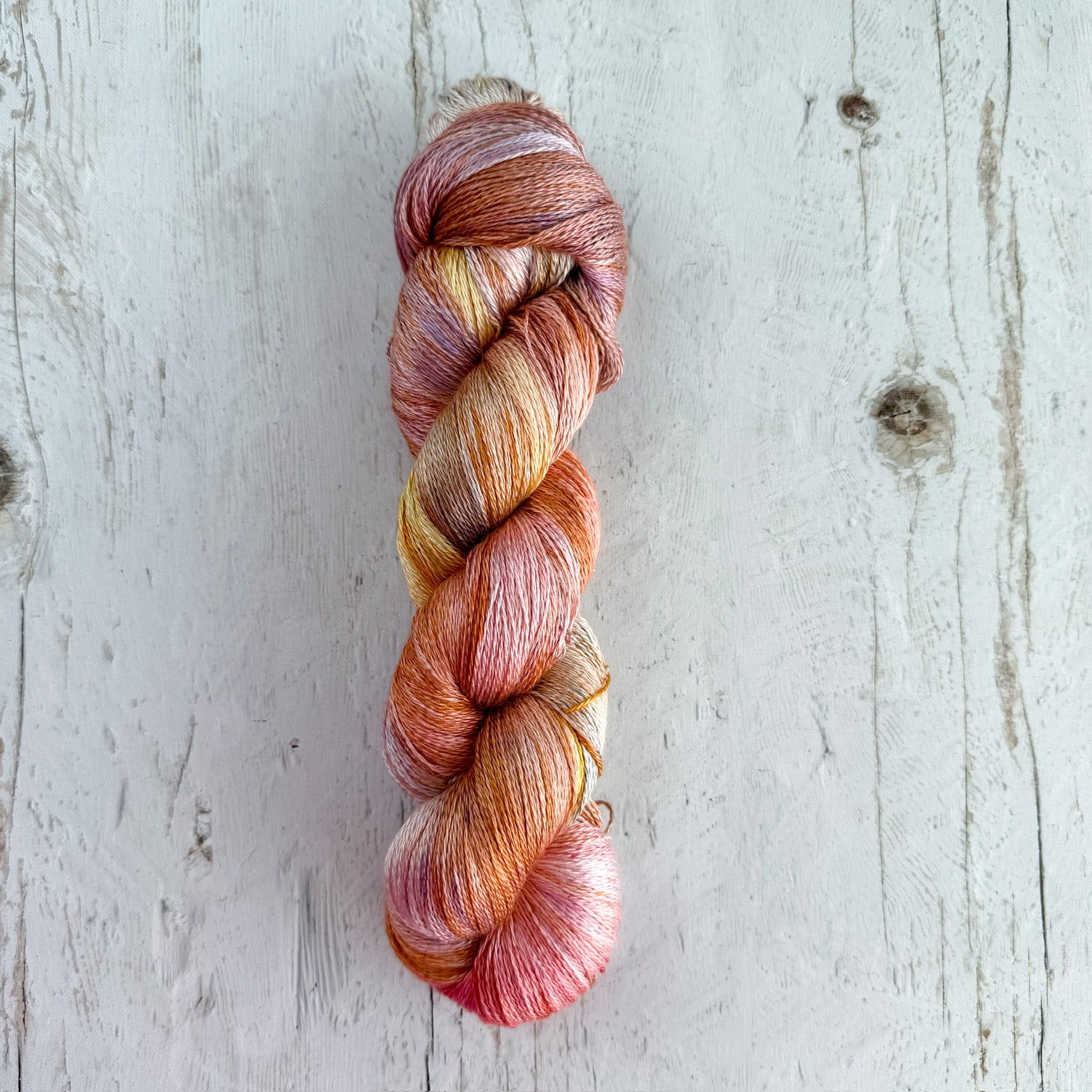Gingerbread House - Lace pure silk base - ready to ship!