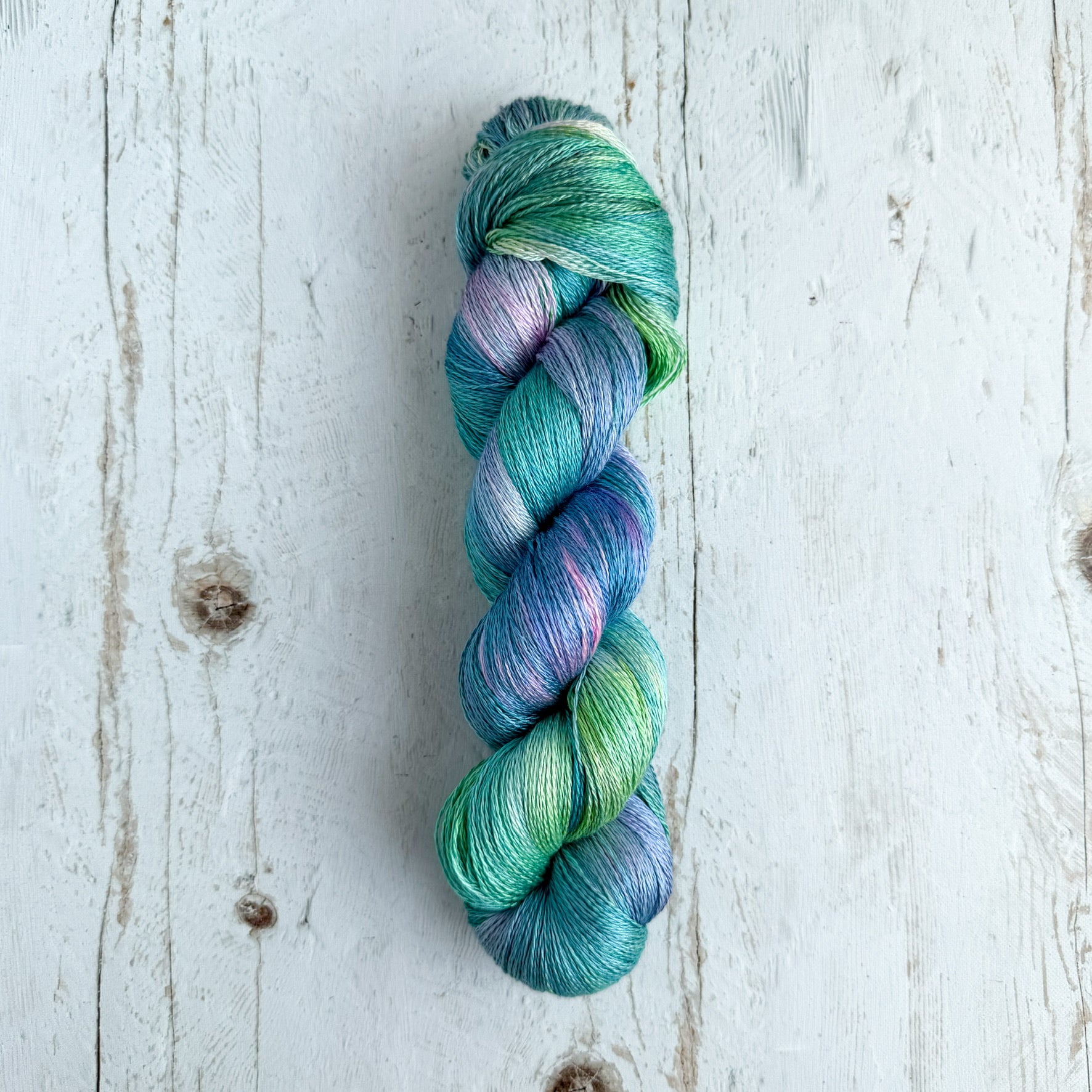 Fairy Garden - Lace pure silk base - ready to ship!