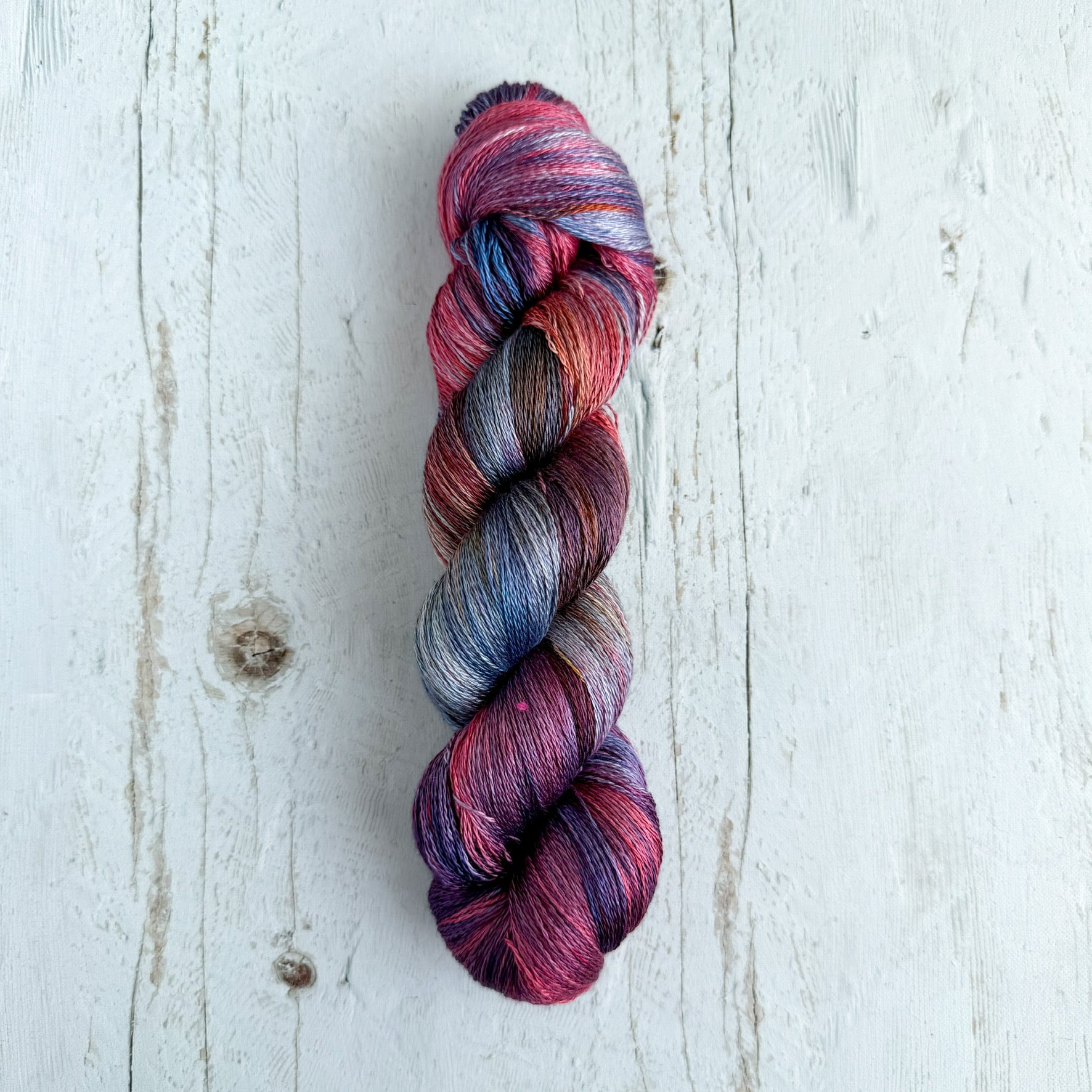 Boston Ivy - Lace pure silk base - ready to ship!