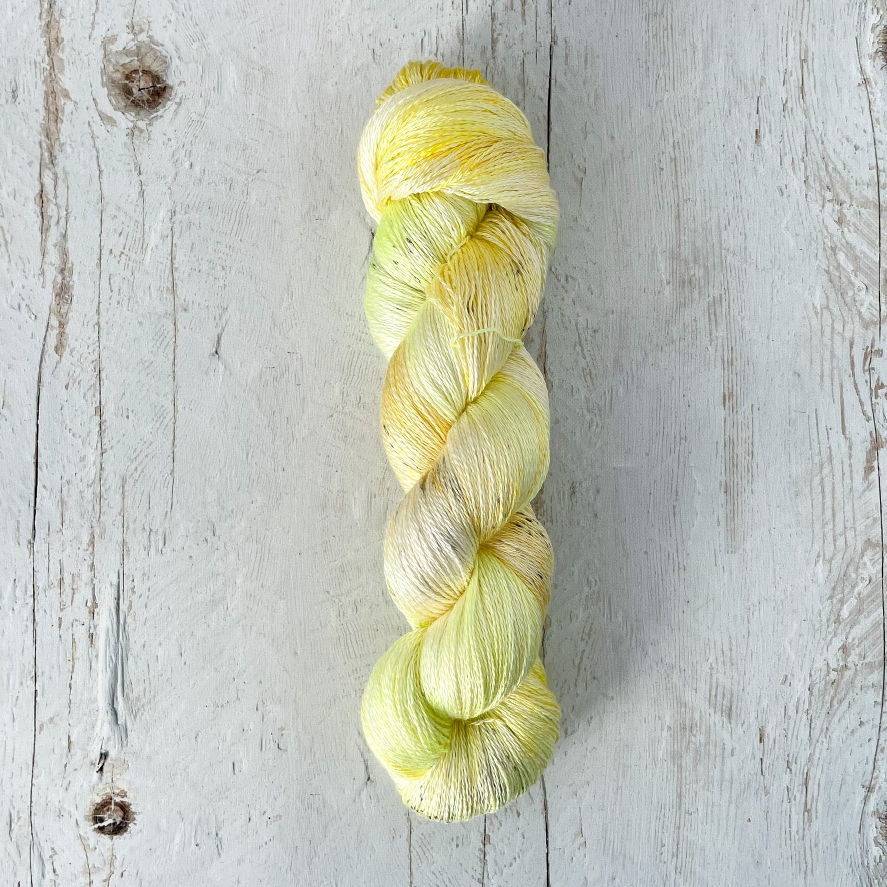 Limoncello - Lace pure silk base - ready to ship!